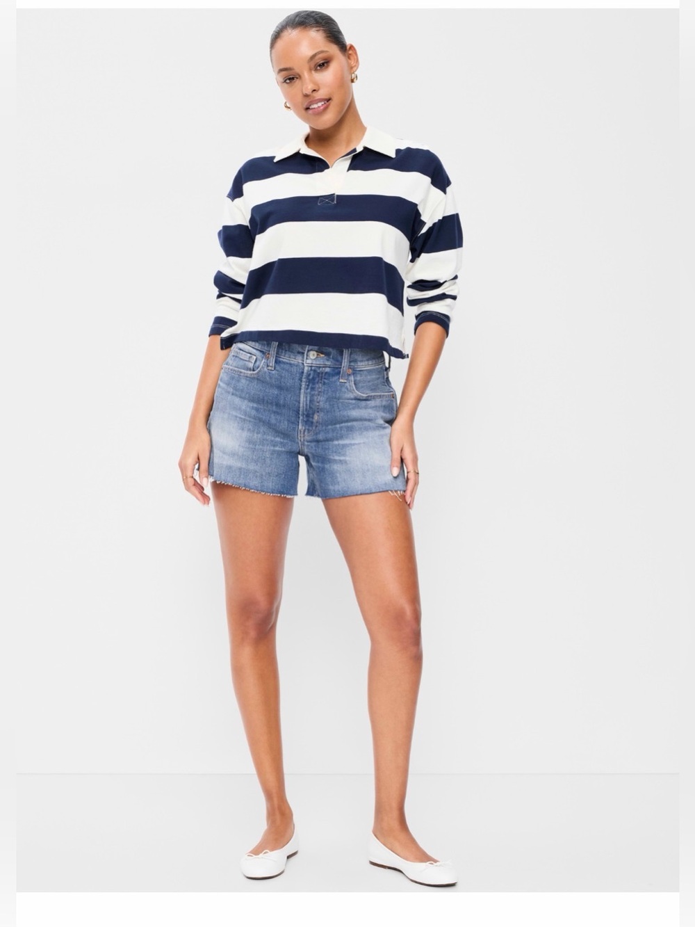 NWT- Old Navy High Waisted OG Denim Shorts SZ 14